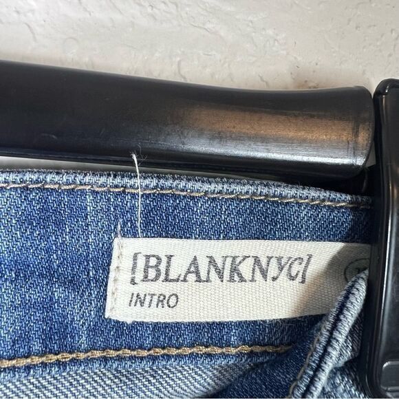BlankNYC Womens‎ Skinny Jeans Distressed Stretch Light Wash Intro Denim Blue 26 - Picture 7 of 9